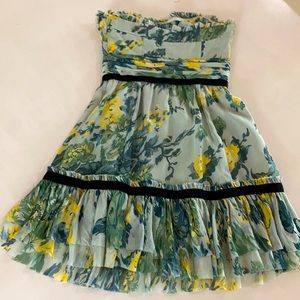 Elizabeth &James Floral Silk Alice Dress